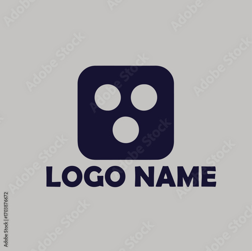 SaaS platforms product logo simple flat vector illustration Icon