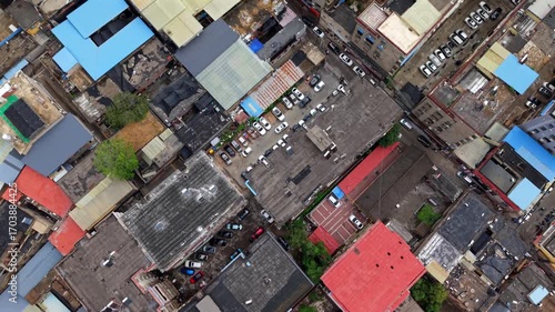 colorful houses in the city of Shanxi Province
