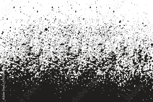 spray paint banner detail in black on white background. Abstract graffiti stroke effect for grunge art, street design, and creative modern illustration. Bold spray texture backdrop.