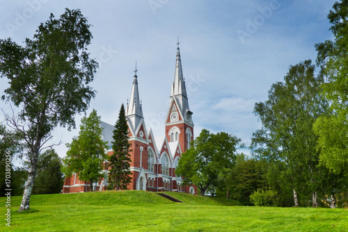 Red brick Evangelical Luthe...