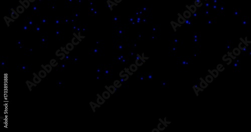 Animated background with falling optical fibers 