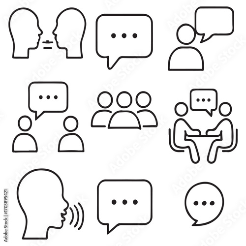 communication, talk, speech, discussion, chat, conference, meeting, voice, speech bubble, support vector