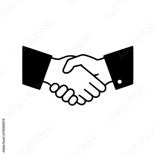handshake between two businessmen