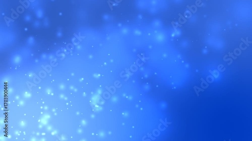 Animated background with colorful particles 