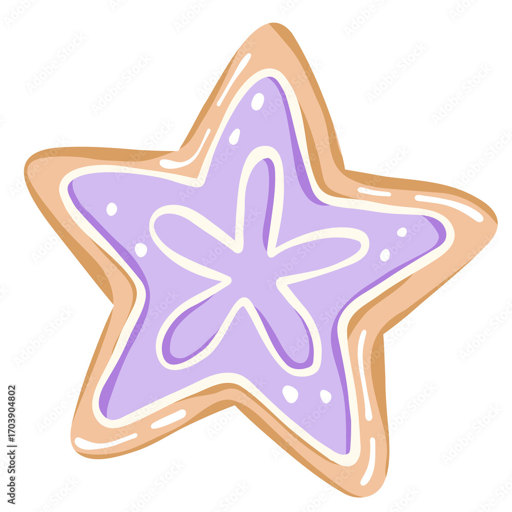 Fototapeta premium Christmas Cookie