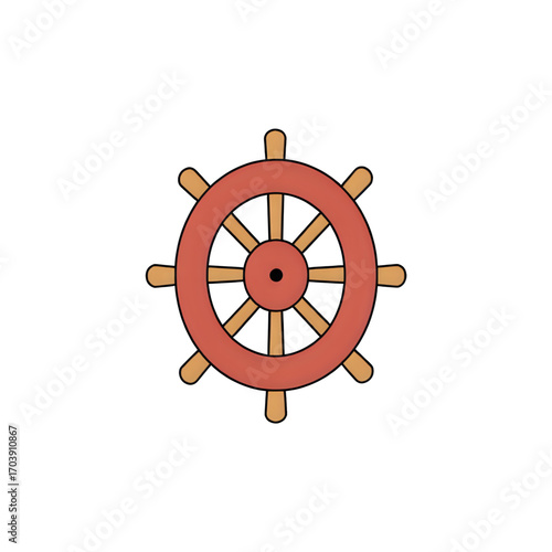 ship steering wheel