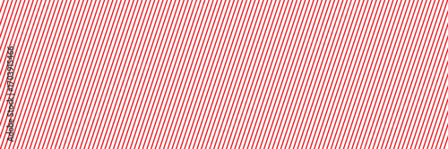 Horizontal line pattern. From thin line to thick. Parallel stripe. Red streak on white background. Straight gradation stripes. Abstract geometric patern.