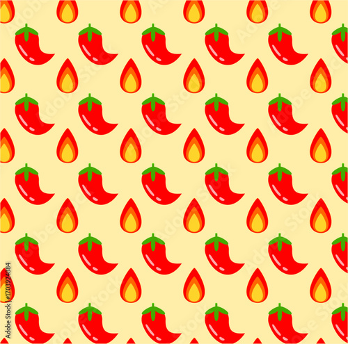 Padrão pimenta e fogo