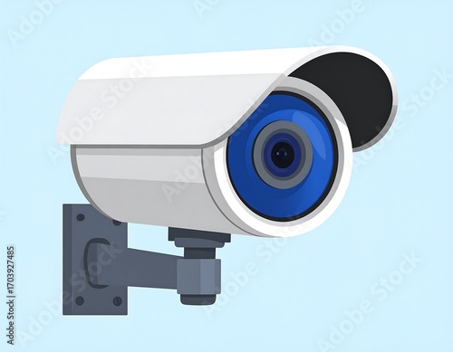 Security camera illustration