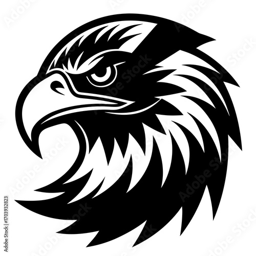 eagle head vector
