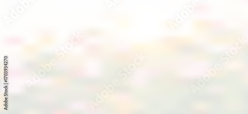 Delicate floral watercolor wash artfully blends pastel shades of blush pink, sage green, and soft yellow, creating a serene and ethereal abstract botanical backdrop ideal for gentle designs