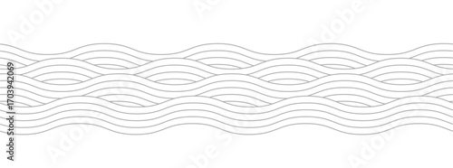 Colorful Abstract Wave Line Art – Minimalist Geometric Curved Lines – Modern Vector Pattern for Backgrounds, Posters, and Design