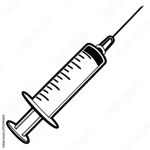 empty syringe for injection 