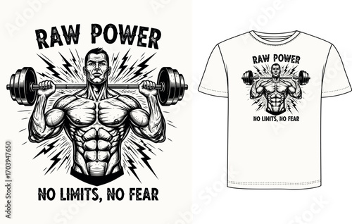 Workout T Shirt Design