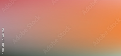 This gradient background features soft transitions from coral pink at the top to gentle orange and subtle gray-green at the bottom, offering a smooth, versatile backdrop