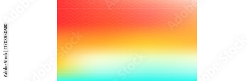 This is a vibrant background showcasing a gradient blend of coral, orange, yellow, white, and turquoise hues with a subtle wavy pattern, offering a modern and dynamic visual effect