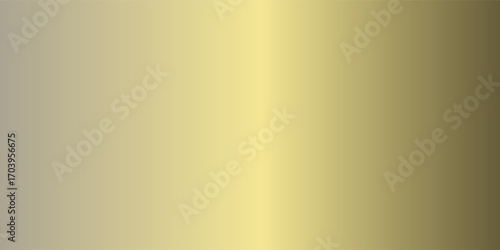 Golden luxury background. Abstract gold metal gradient. Vector blurred illustration