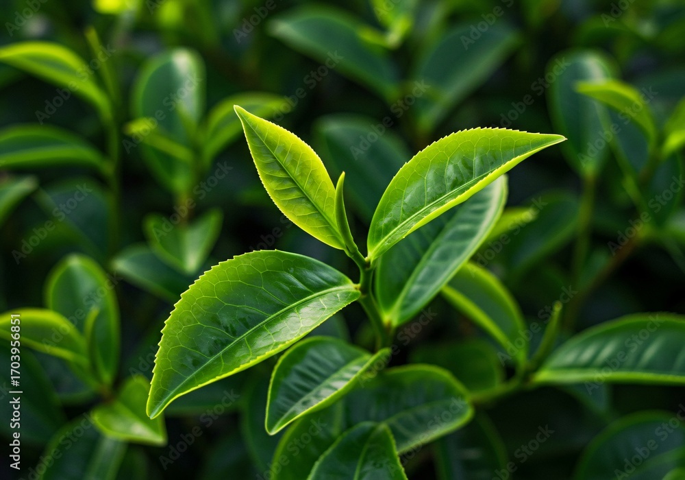 Obraz premium Fresh Tea Shoots