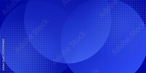Abstract blue color background. Blue circle background.