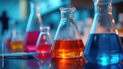 Chemistry field . its all bout reaction illustration