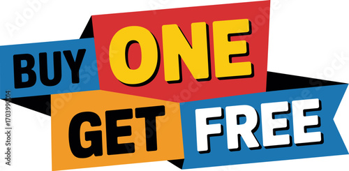 Buy one get one free sale promotion marketing special offer