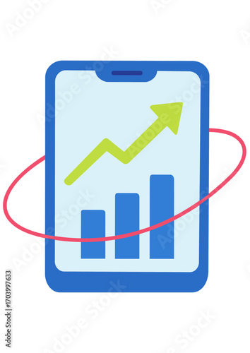 social media marketing illustration