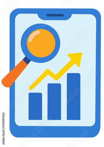 social media marketing illustration