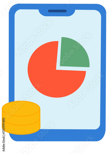 social media marketing illustration