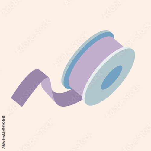 Scotch Adhesive Sticky tape, color office glue paper stripes. Sticky bandage, different realistic tapes band. Torn elements, isolated decorative vector illustration