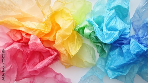 Wallpaper Mural abstract background of colorful waves Torontodigital.ca