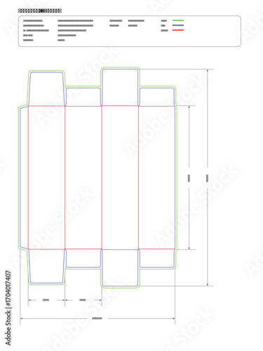 Agarbatti Box Packaging Template | Incense Stick Box Die Cut Vector Design 
