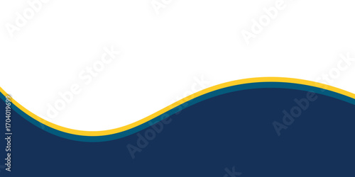 abstract business banner background design with wavy shapes.vector eps10