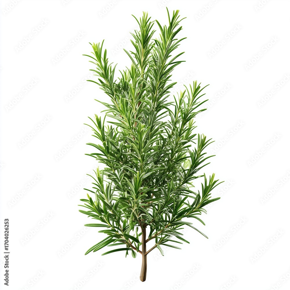 Fototapeta premium Fresh Rosemary Sprig - Aromatic Herb for Cooking , isolated on white background png