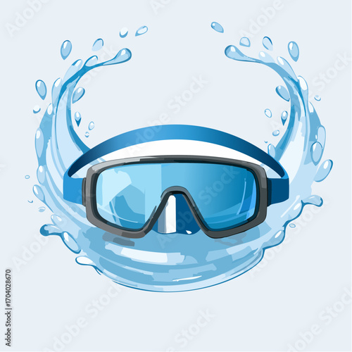 Swimming Goggles Symbol