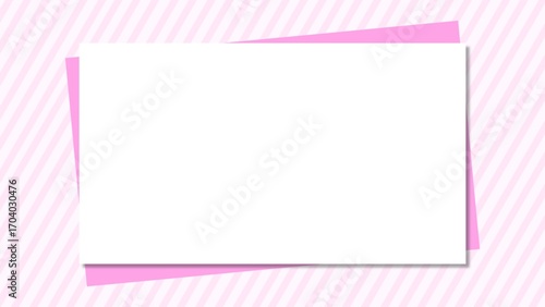 A cute and pop background with simple stripes