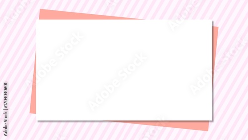 A cute and pop background with simple stripes