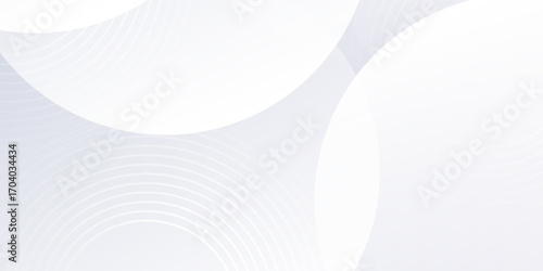 Simple lines grey background with dynamic circle lines art modern nice