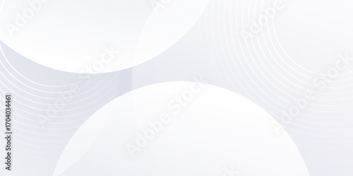 Simple lines grey background with dynamic circle lines art modern nice