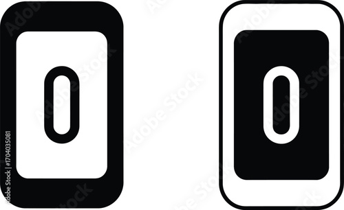 Abstract Black and White Corner Shape for Design Elements Background
