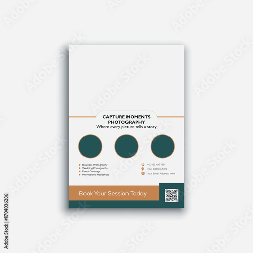 creative business flyer design template