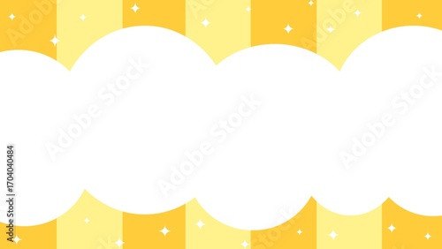 Cute and pop background with simple and colorful stripes