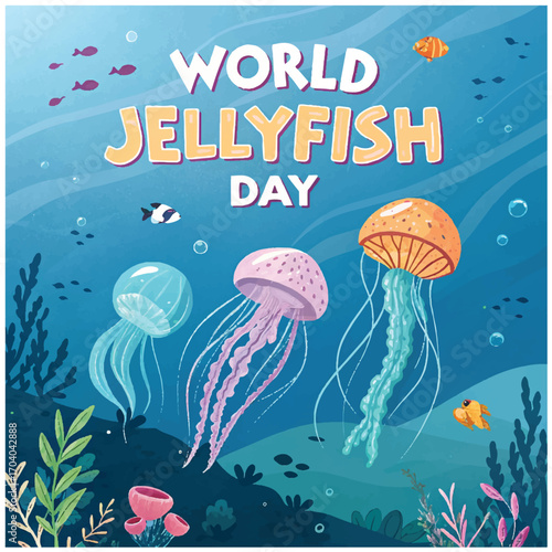 World Jellyfish Day celebrates fascinating jellyfish raising awareness about ocean conservation and biodiversity

