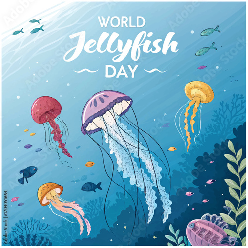 World Jellyfish Day highlights jellyfish beauty importance raising awareness about marine conservation
