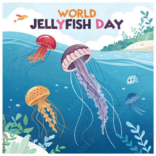 World Jellyfish Day celebrates fascinating jellyfish raising awareness about ocean conservation and biodiversity
