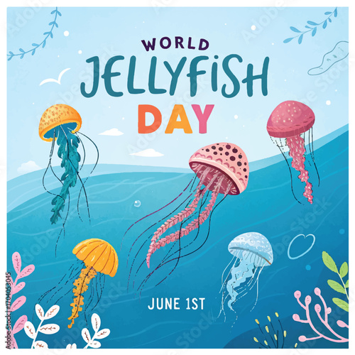 World Jellyfish Day celebrates fascinating jellyfish raising awareness about ocean conservation and biodiversity
