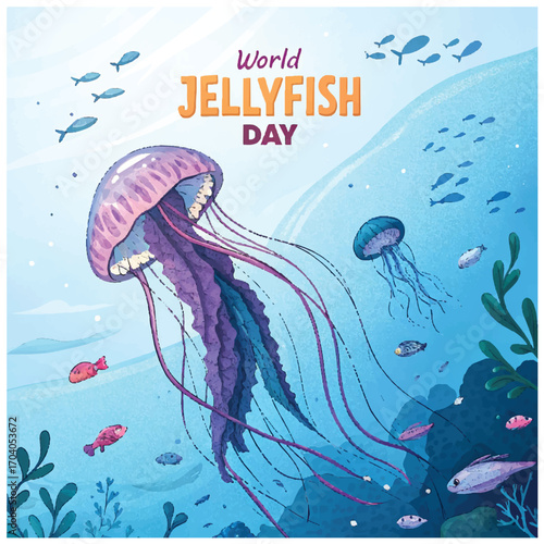 World Jellyfish Day celebrates fascinating jellyfish raising awareness about ocean conservation and biodiversity
