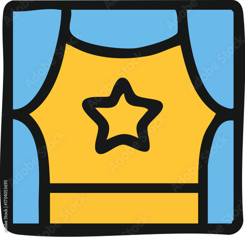 Stage Costume Design Star Icon Theater Apparel.