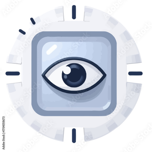 Vision (2).ai computer vision chip icon for artificial intelligence and machine learning technology