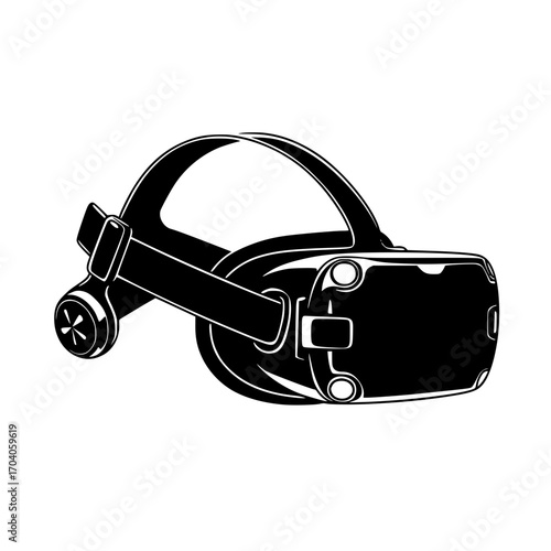 Immersive virtual reality headset for gaming and futuristic experiences