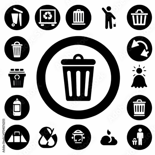 set of icons for web